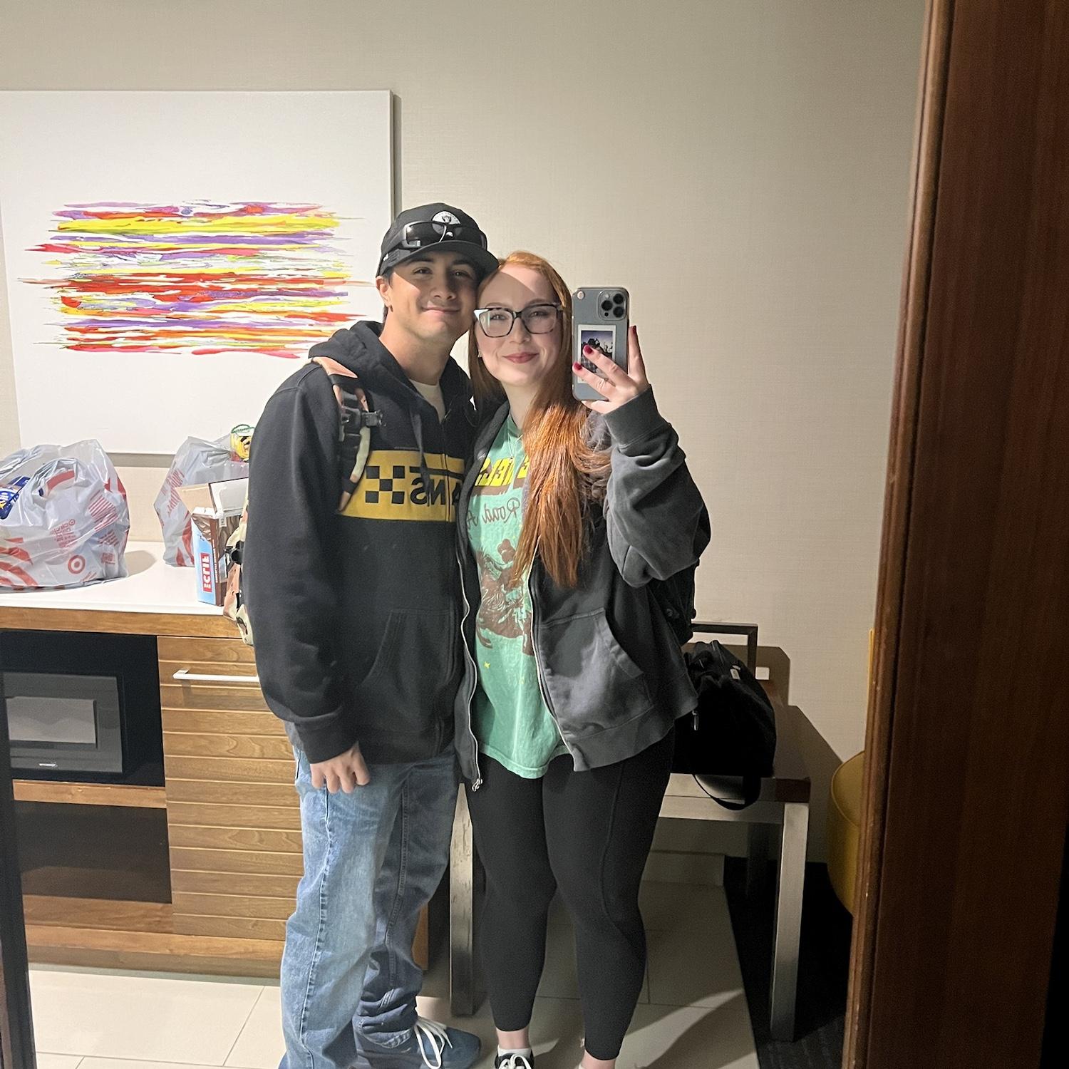 Travel partner always (Disneyland this time)