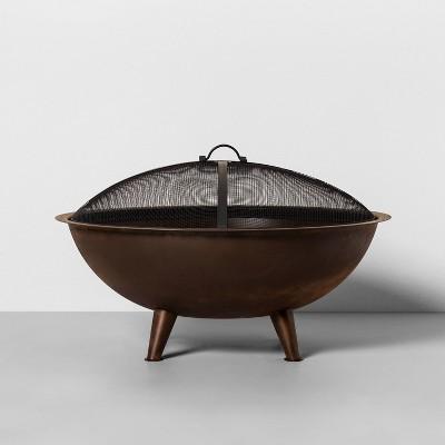 28" Corten Steel Cauldron Fire Pit - Hearth & Hand™ with Magnolia