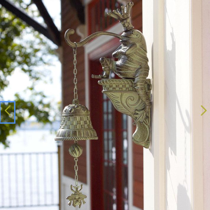 MacKenzie-Childs Frog Dinner Bell