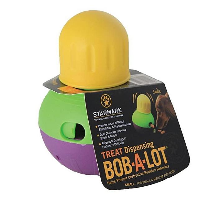 StarMark Bob-A-Lot Interactive Dog Toy