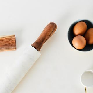 Rolling Pin and Holder