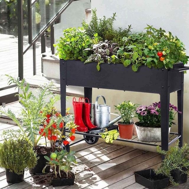 Metal Elevated Planter