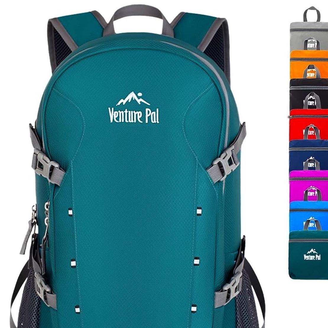 Venture Pal 40L Lightweight Packable Travel Hiking Backpack Daypack A1 Green