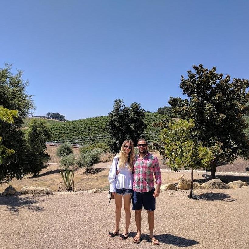 Celebrating Sam's 30th birthday in Paso Robles