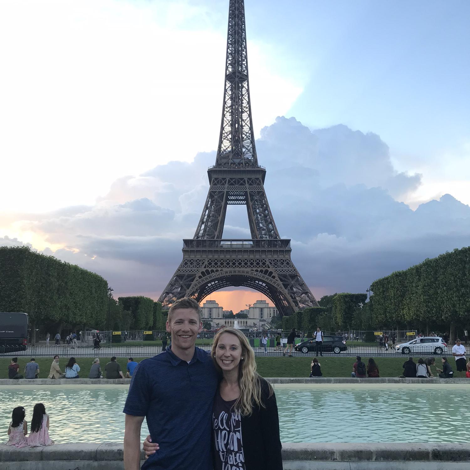 Took a day trip from Grandparent’s house to Paris!