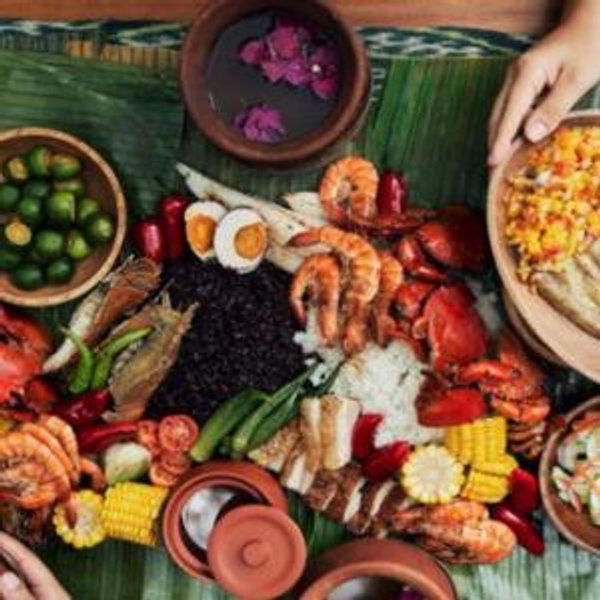 Filipino Boodle Dinner