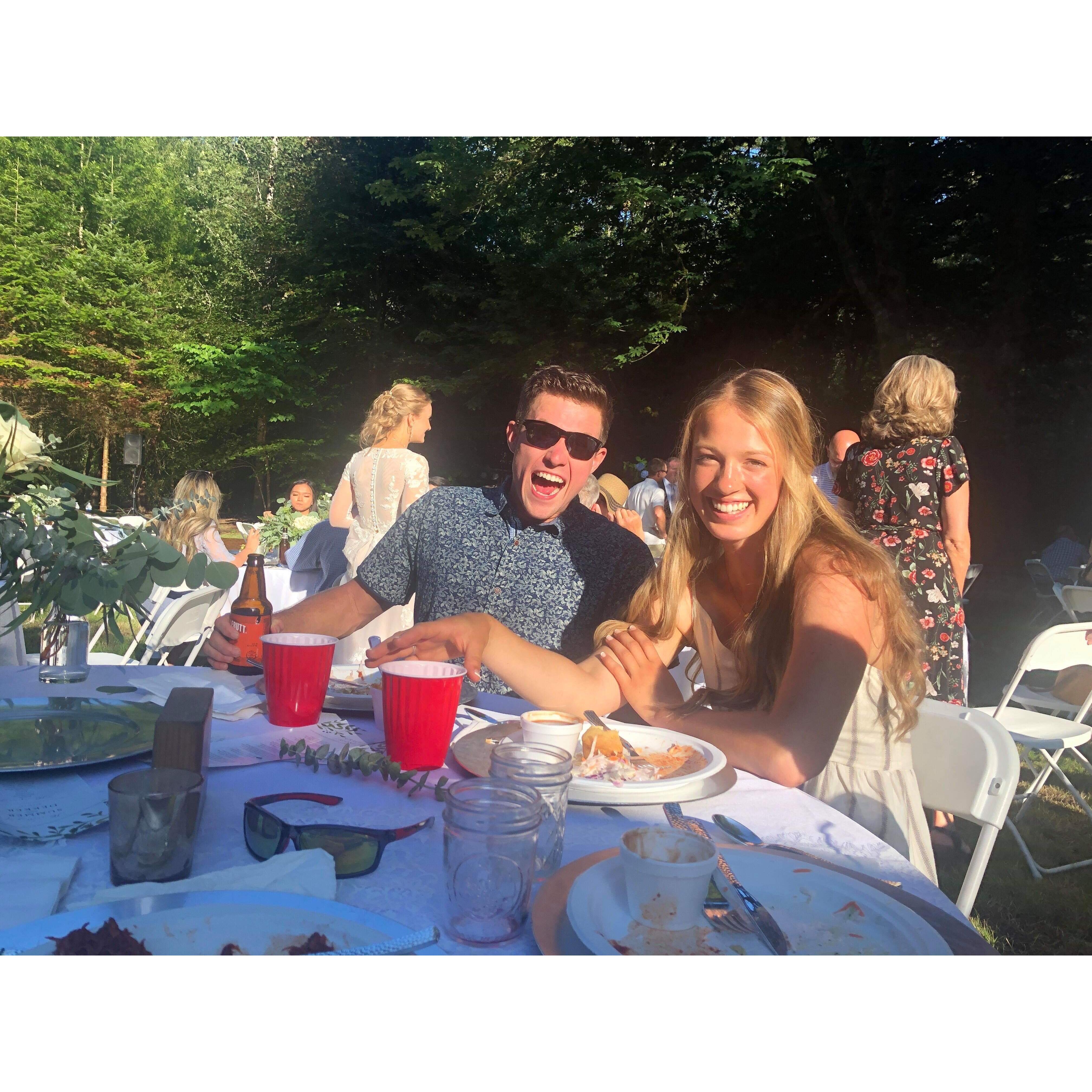 Summer and Dekker's Wedding, our first date :)