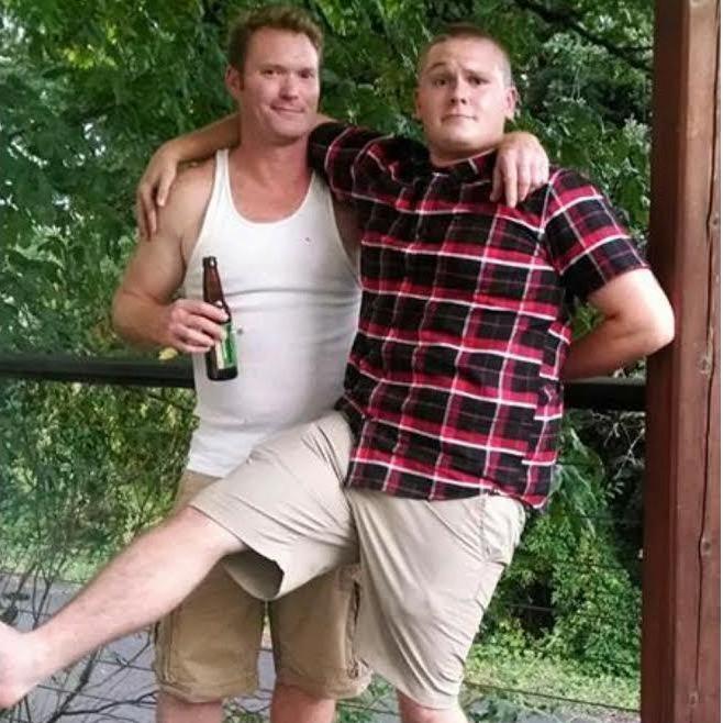 We have amazing family! Eli and our son Nick! Look at how handsome these two are!