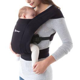 Embrace Cozy Newborn Carrier: Pure Black