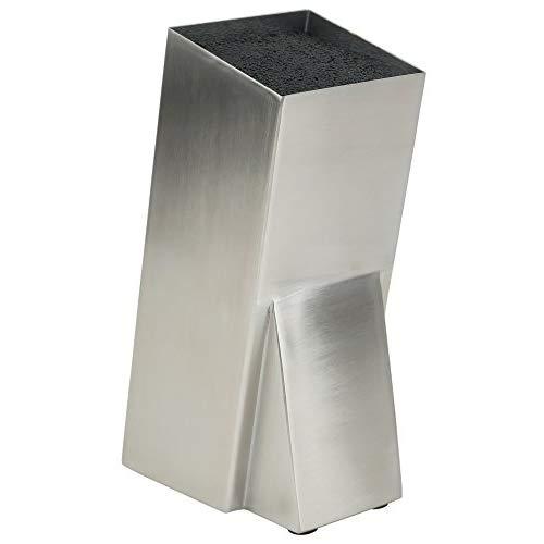 Mantello Modern Stainless Steel Universal Knife Block Knife Holder Storage Organizer