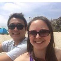 Hanging out at 1,000 Steps Beach after hiking to the Top of the World!