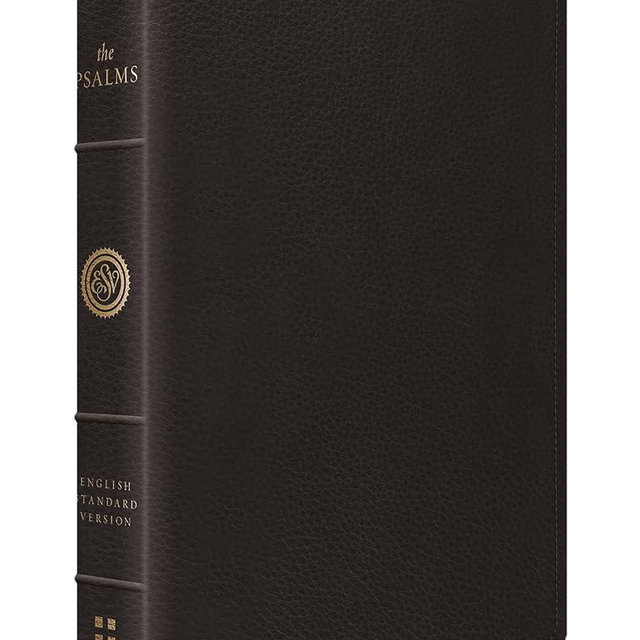 The Psalms, ESV (Top Grain Leather, Black)