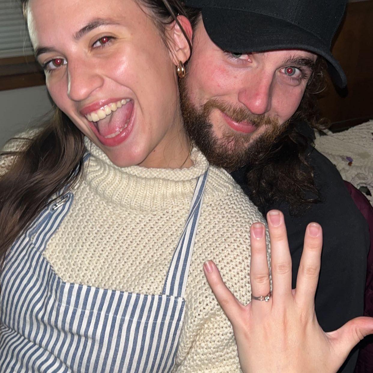 First Halloween dressed as Joe and Love from “You”…. Foreshadowing?