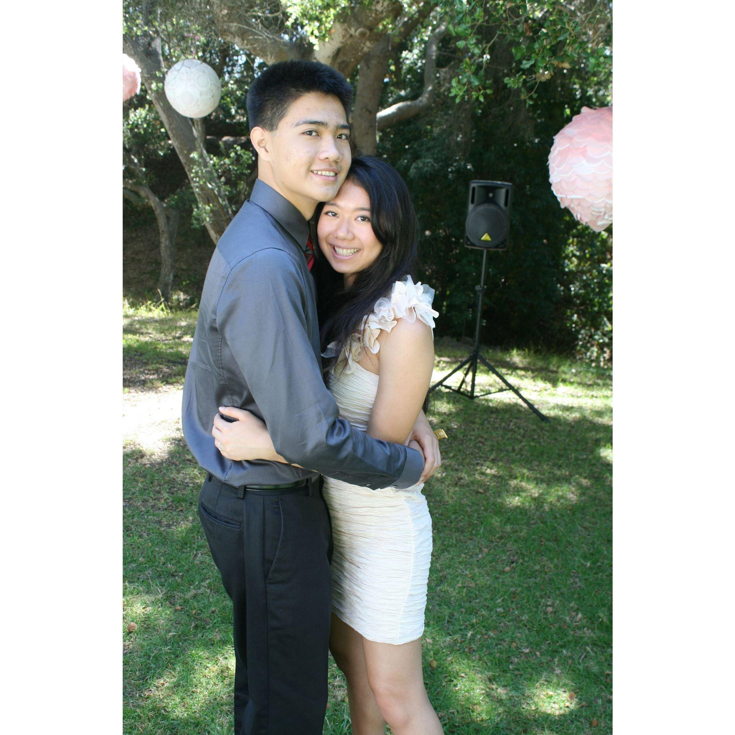 First trip together - taken in Santa Barbara at Nike's sister, Trinity's, wedding