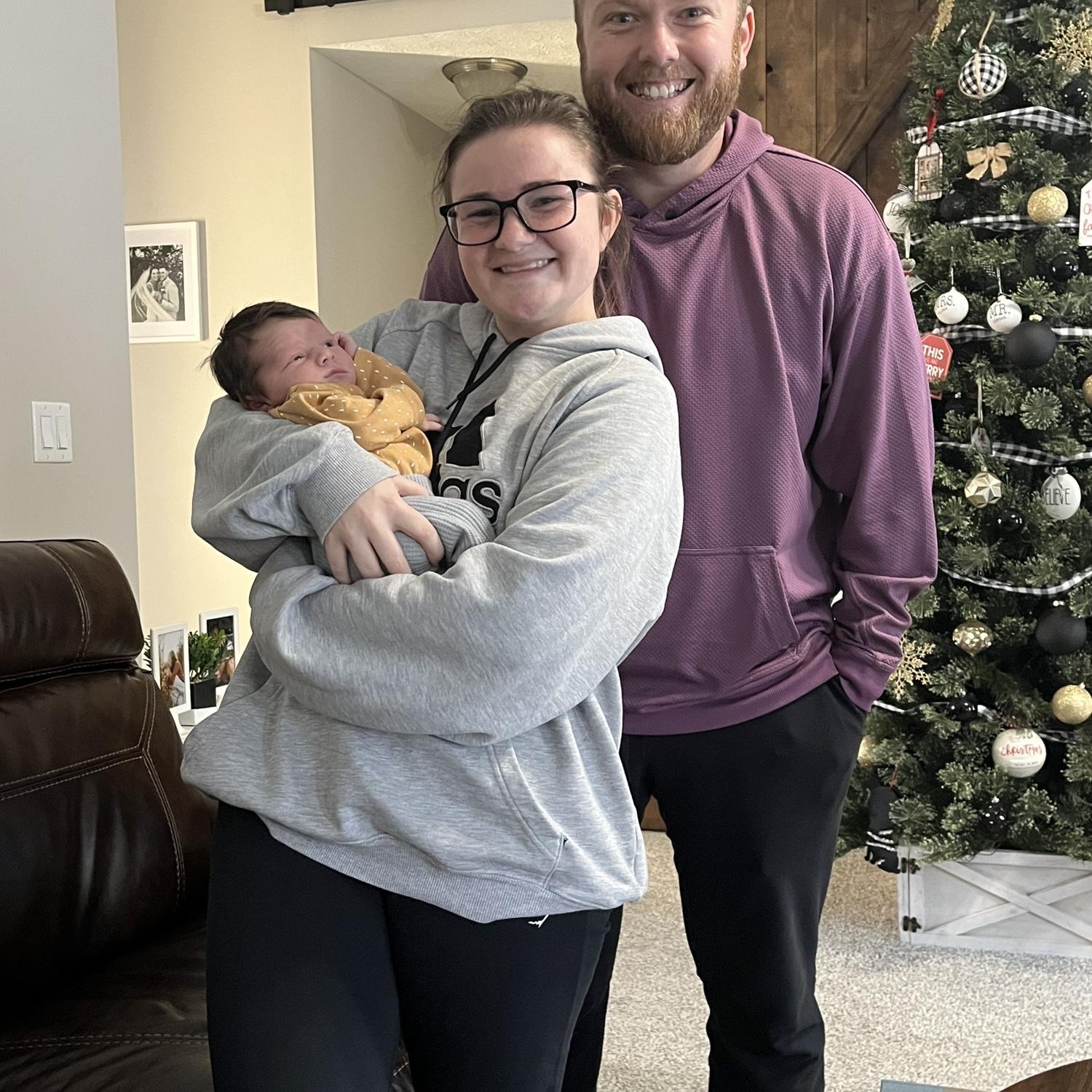 Our first time meeting 11 day old Grayson Layton melted our hearts.