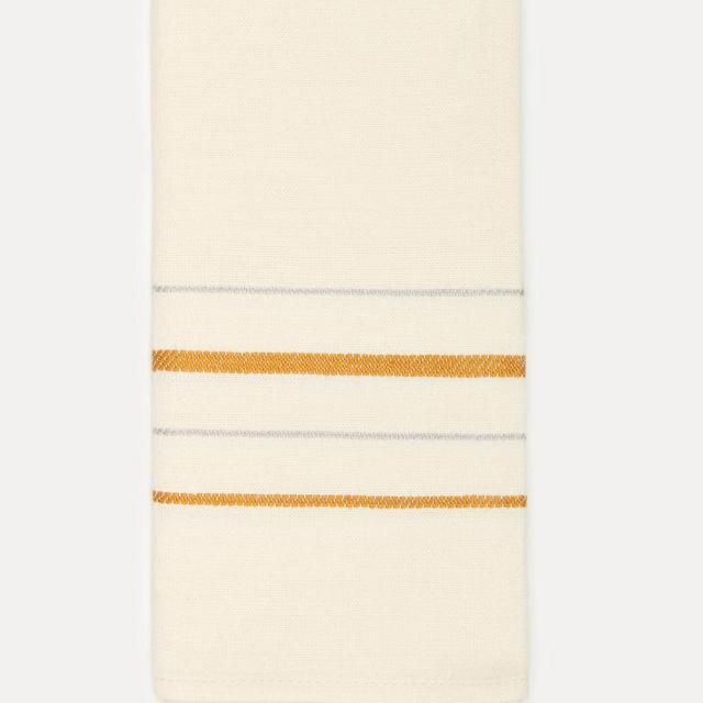 Heather Taylor Home: SIMPLE STRIPE – Sand Napkins
