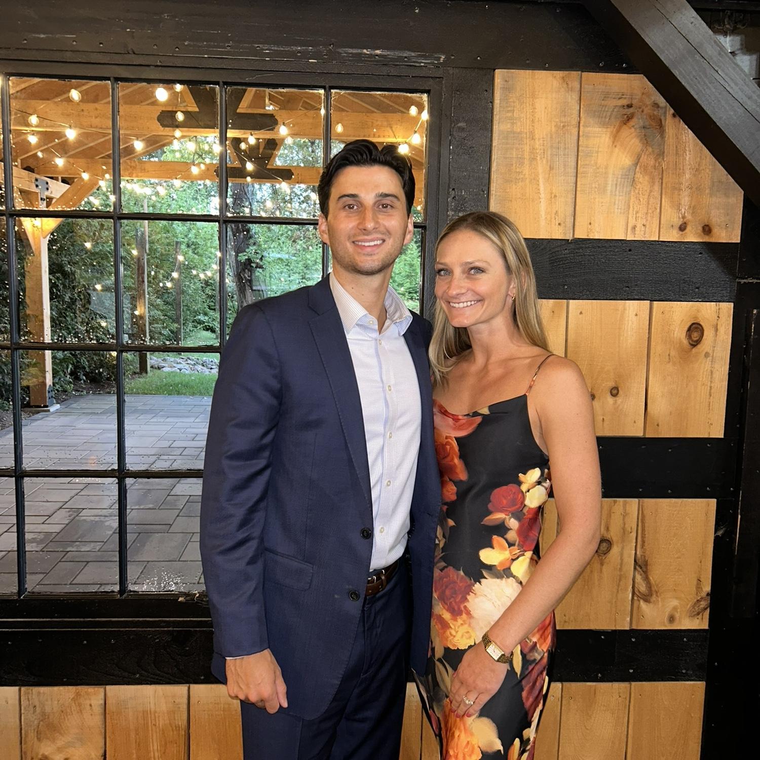 Caitlin and Kyle's wedding September 2025