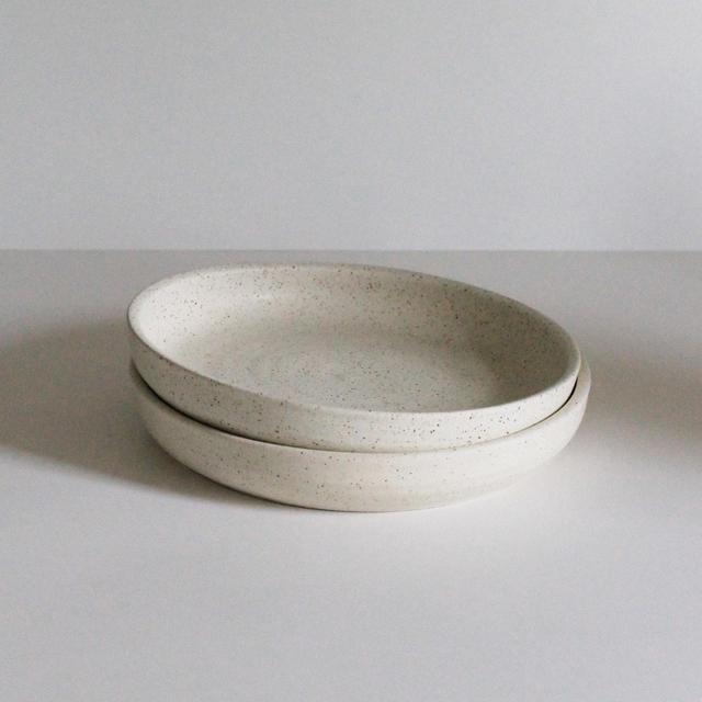 Artisan Artifacts SET OF TWO 10" low bowls