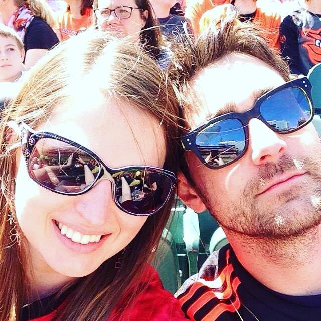 One of sooooo many sporting events we attended together