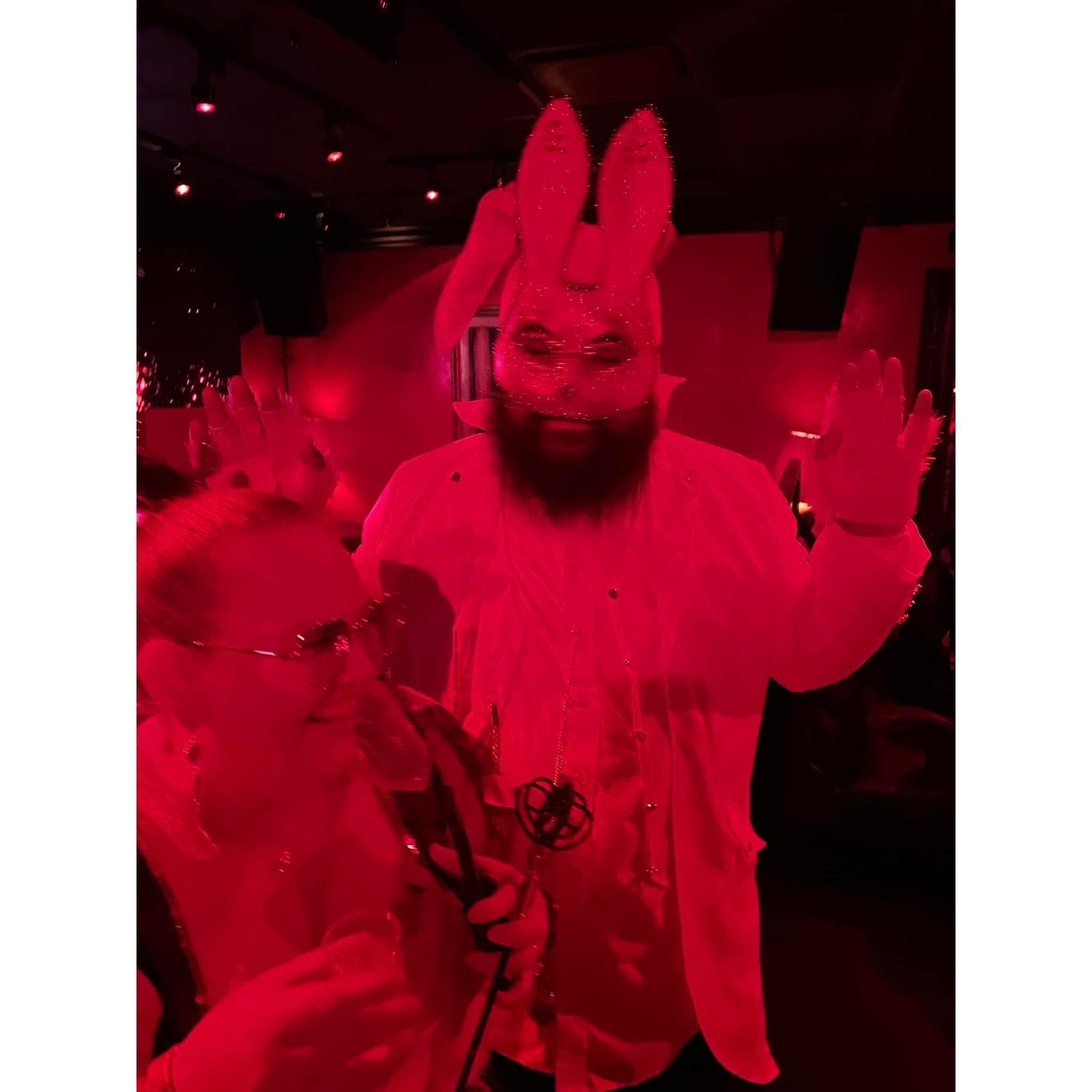 Queen of Hearts and The White Rabbit