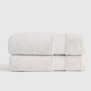 Turkish Ultra Plush Bath Towel (Set of 2) - Silver
