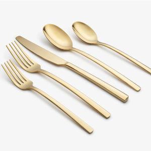 Beacon Gold Mirror 20-Piece Flatware Set