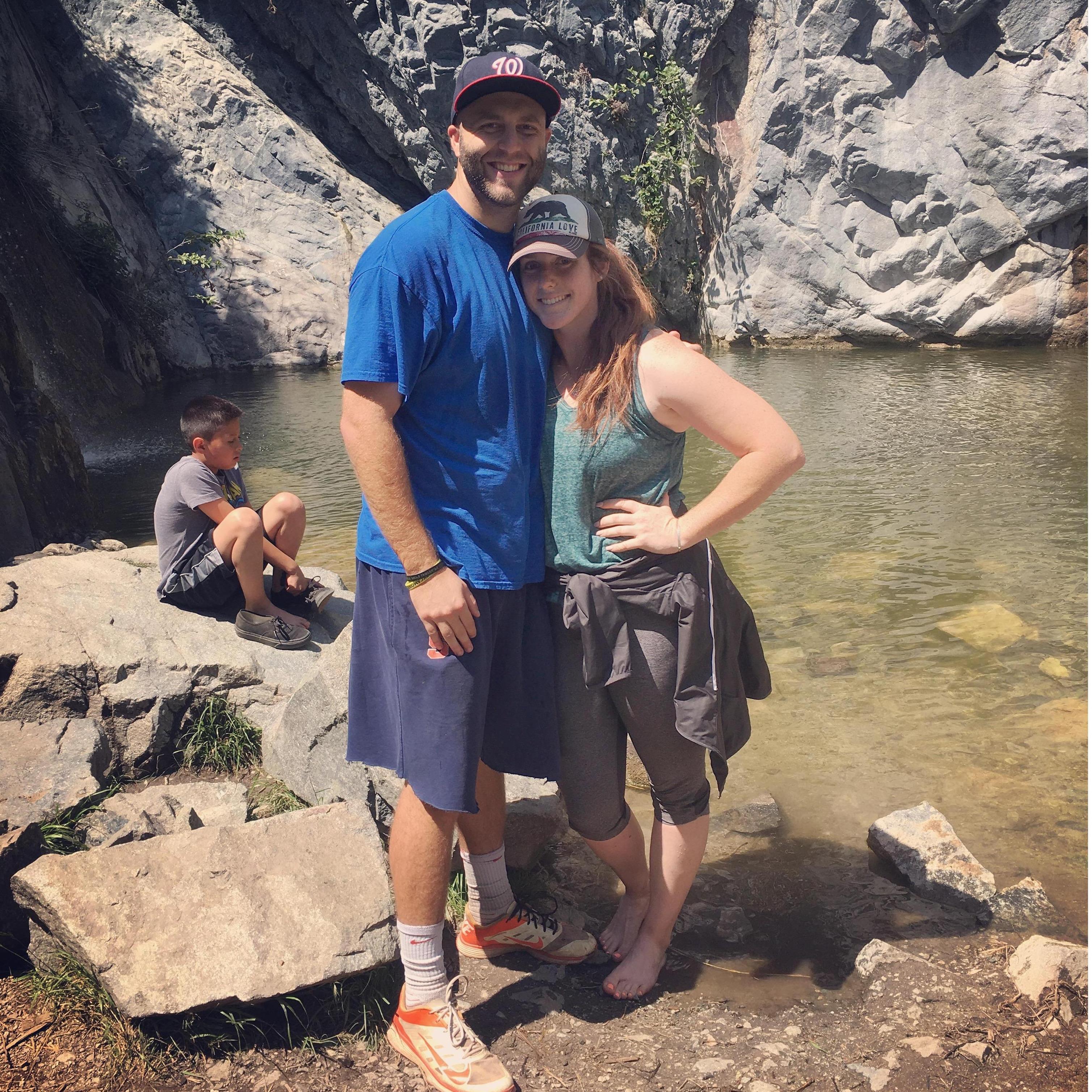 Our first ever photo together.