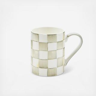 Sterling Check Porcelain Mug