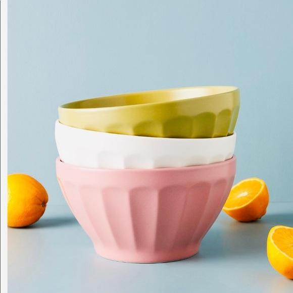 Matte Latte Serving Bowl