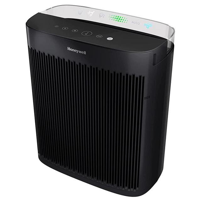 Honeywell InSight HPA5300 HEPA Air Purifier with Air Quality Indicator and Auto Mode, for Extra-Large Rooms (500sq. ft), Black