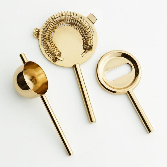 Calder Brass 3-Piece Tool Set