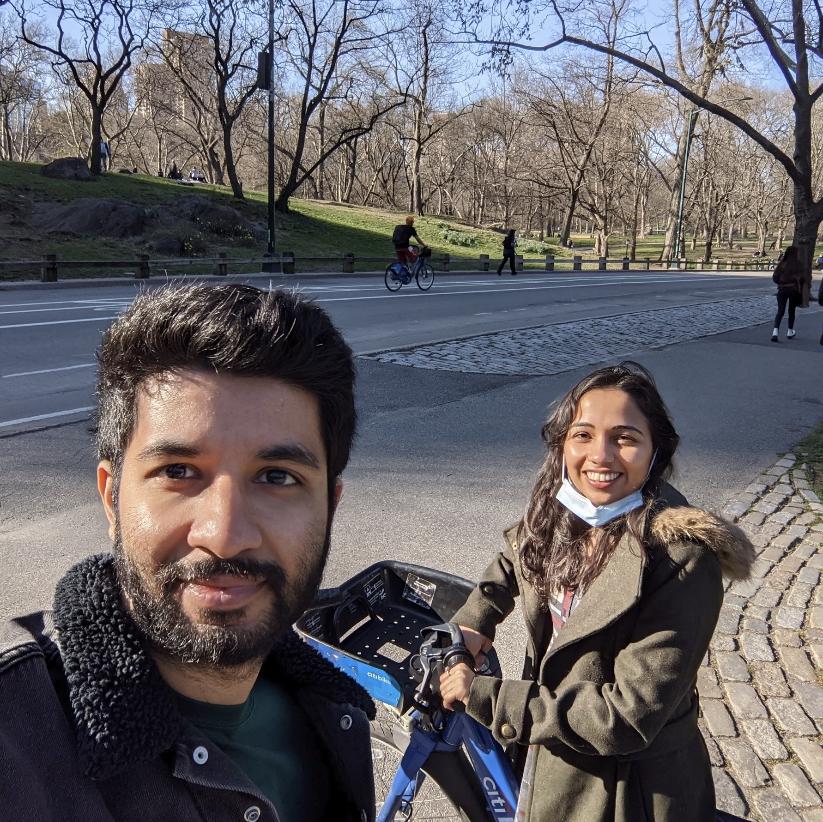 Biking in Central Park is one of our favorite things to do in NYC