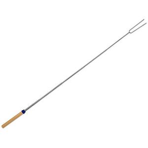 Triangle Sale Marshmallow Roasting Sticks Set of 6 Telescoping Extendable Smores Skewers For Camping, Bonfires, Campfires - Hot Dog Toasting Forks 32 Inch, Special Safe for Kids | FREE Storage Bag