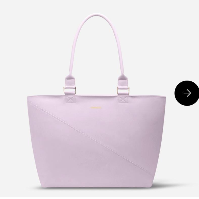Corkcicle Virginia Tote Insulated Cooler Bag in Rose Quartz