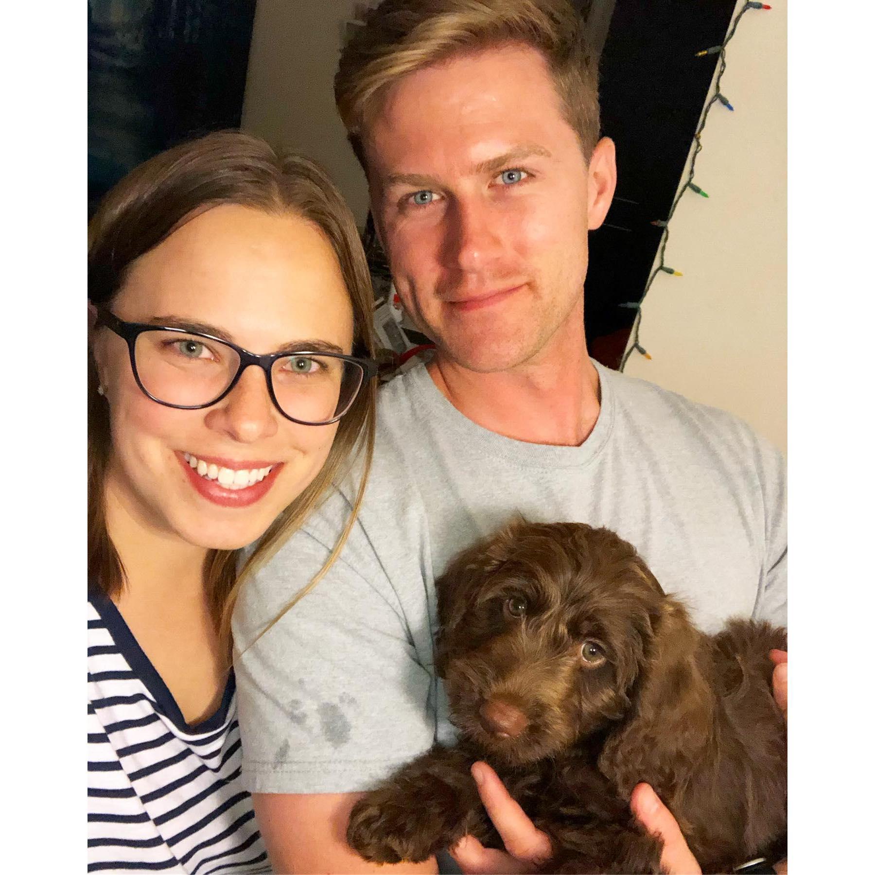 September 2019 Our 1st photo with Ripley