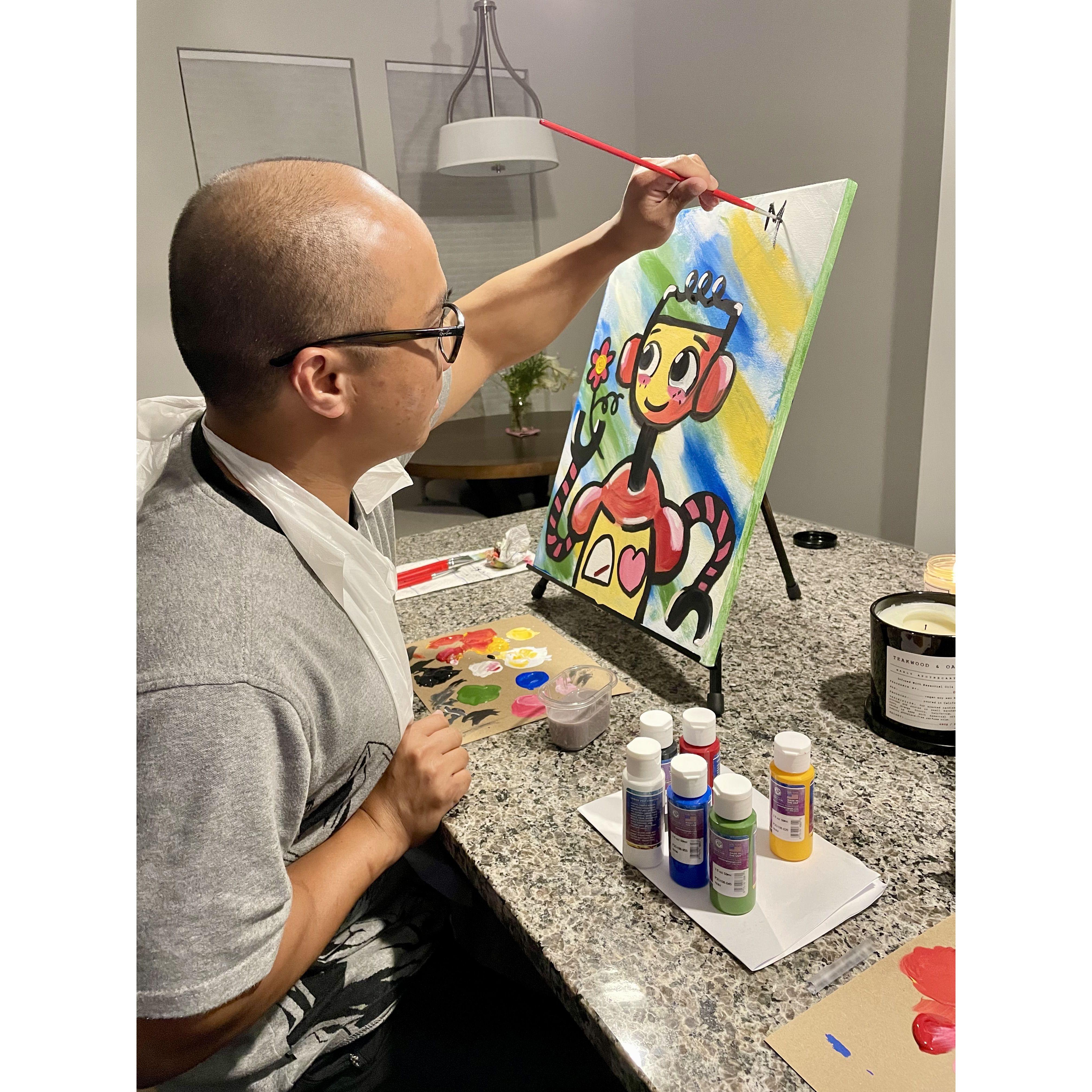 Mark is quite the artist!