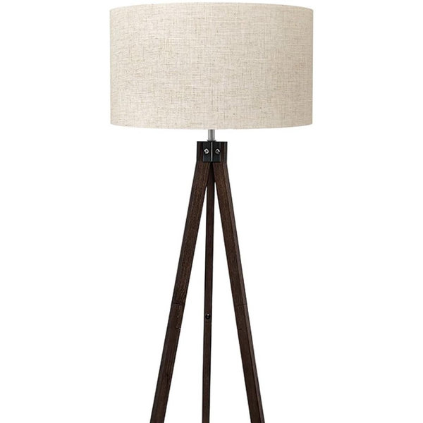 Standing Lamp for Living Room, Walnut
