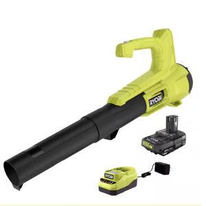 ONE+ 18V 90 MPH 250 CFM Cordless Battery Leaf Blower/Sweeper with 2.0 Ah Battery and Charger