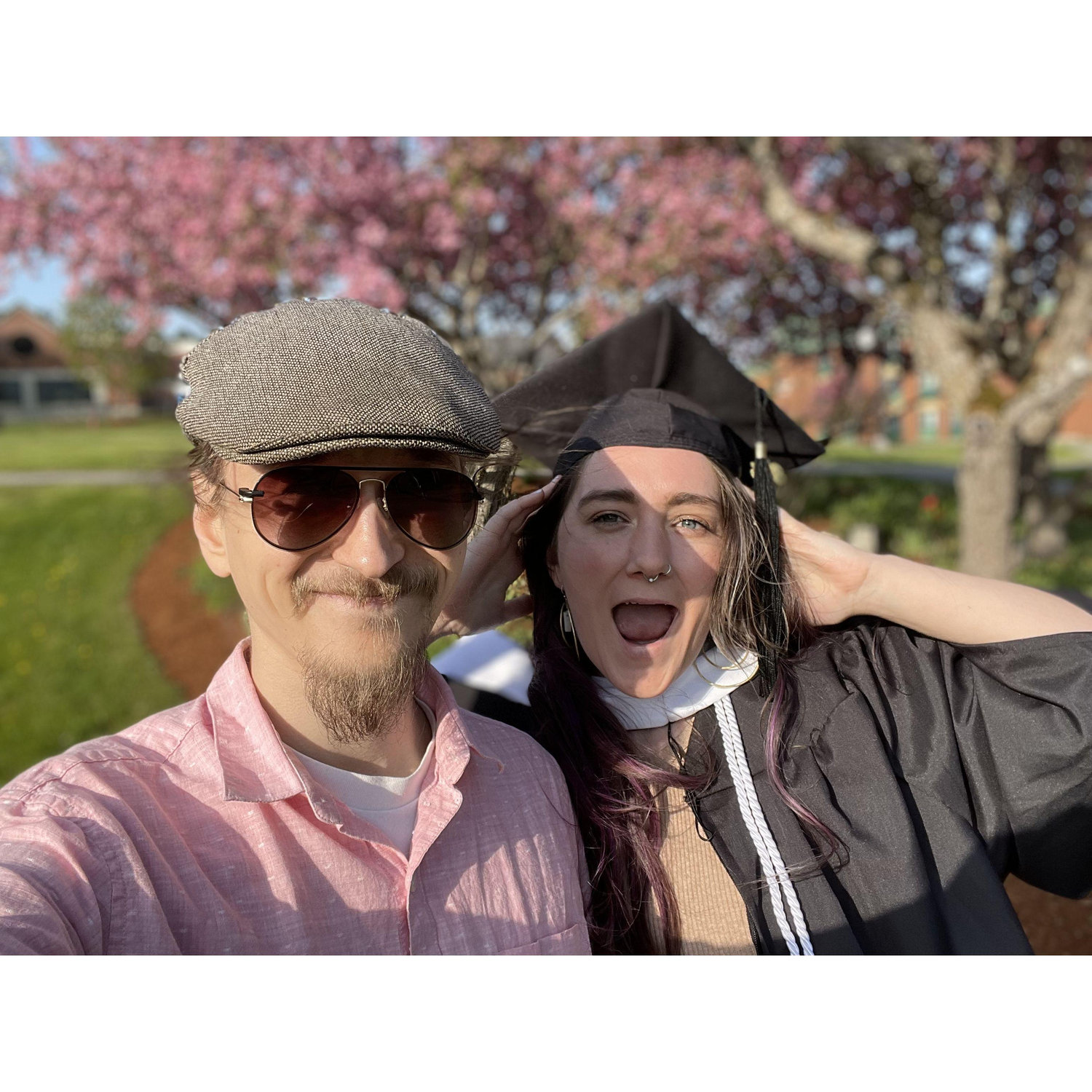 Callie's graduation from Northern Vermont University with her Master's in Clinical Mental Health Counseling, May 2023
