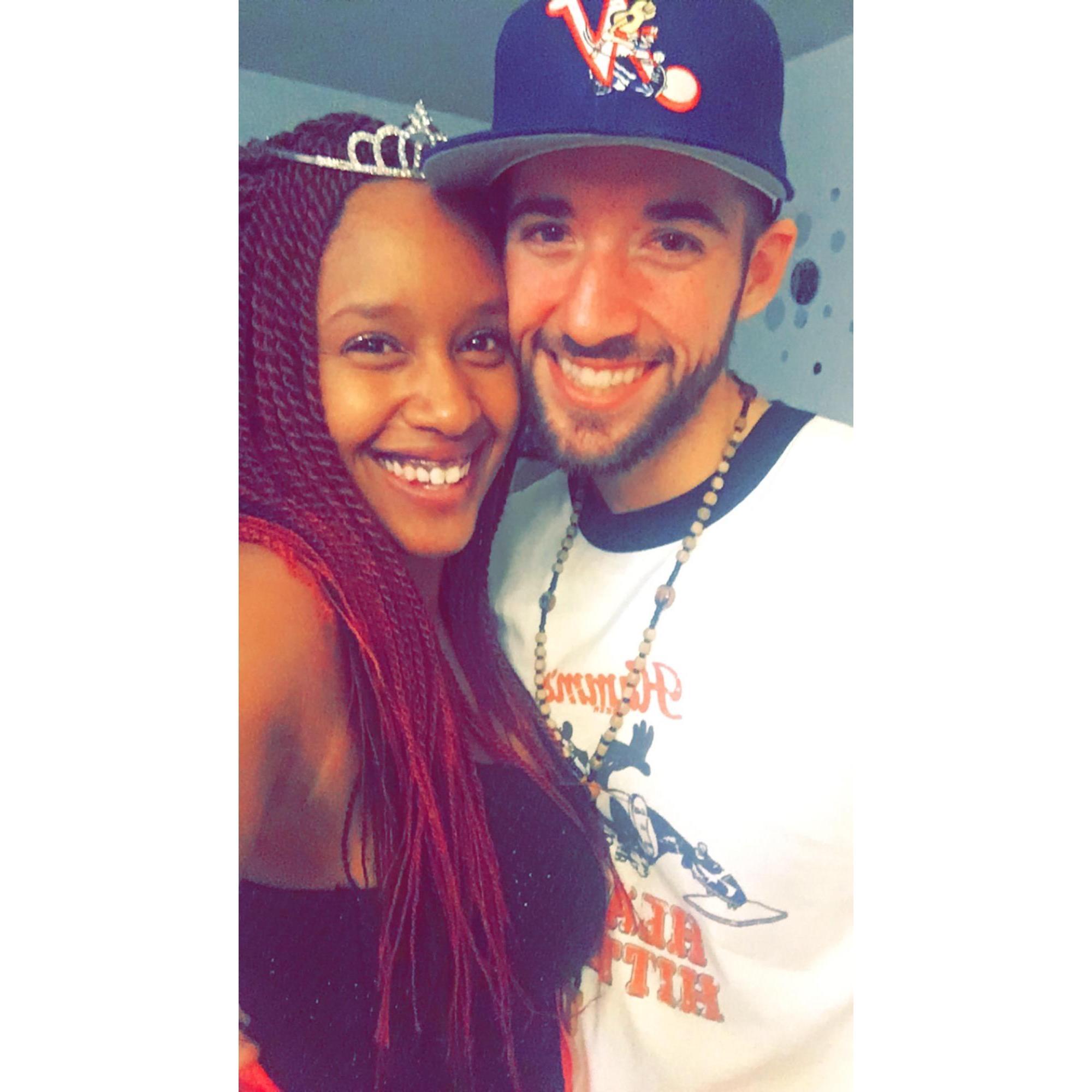 This is the VERY FIRST picture we'd ever taken together as a couple! It was during my epic 27th birthday party in Nov 2018! This was also the first event where we actually said we were dating. LOL