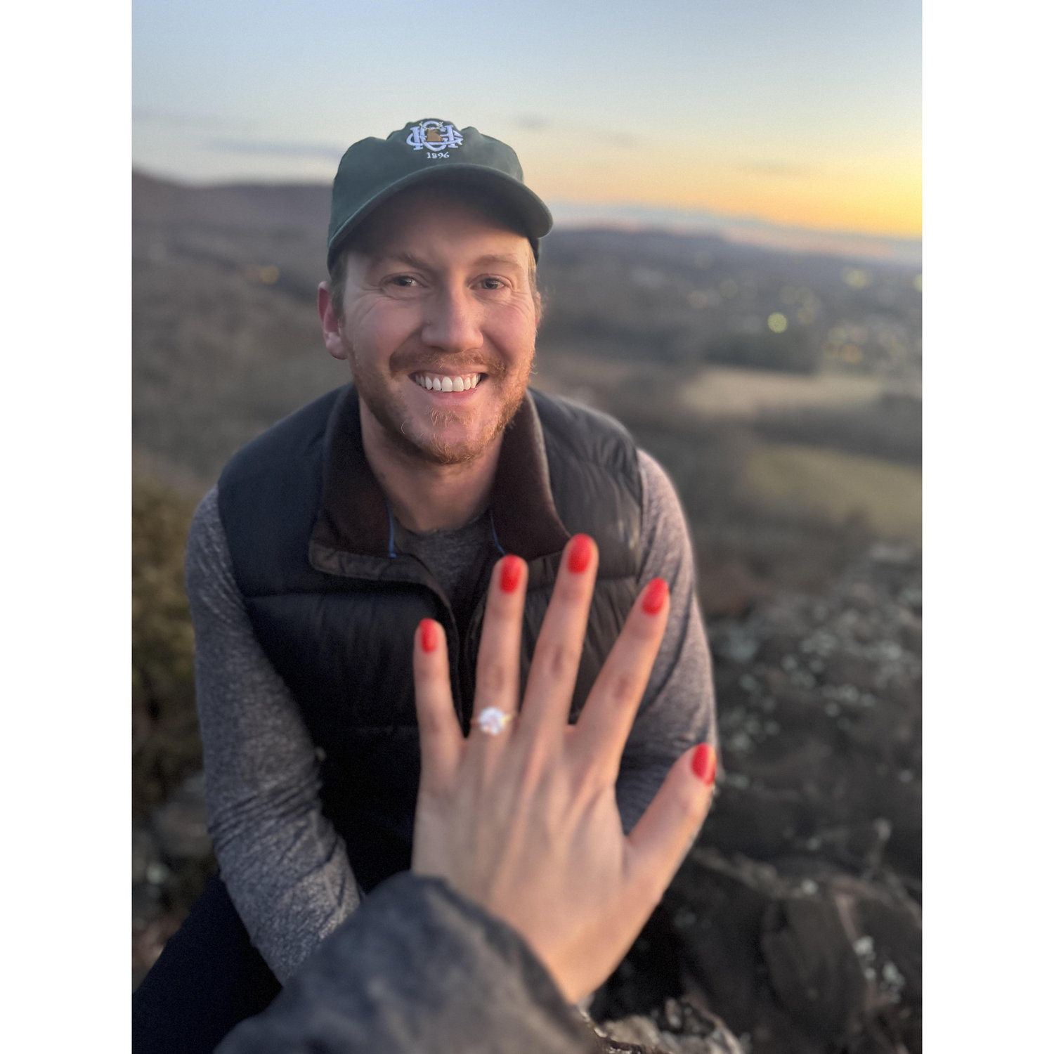 December 2024 proposal where we went on our 1st hike