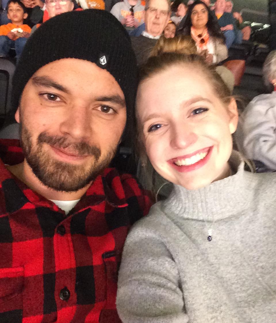 UT basketball game. January, 2017.