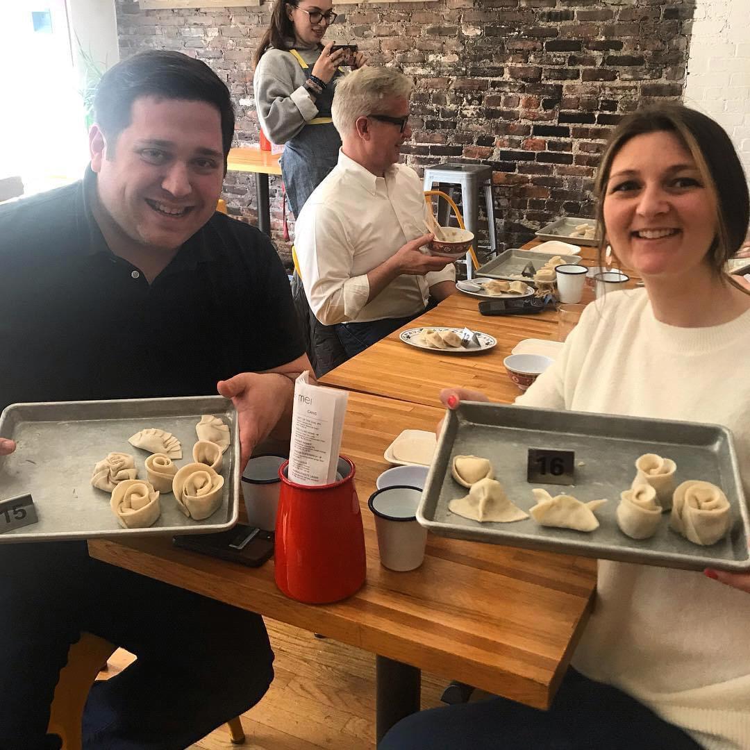 Nothing says "I love you" like some Valentine's dumpling classes at Mei Mei.