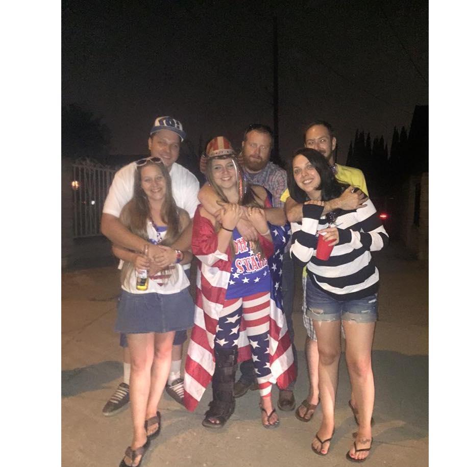 4th of July 2015 with the siblings