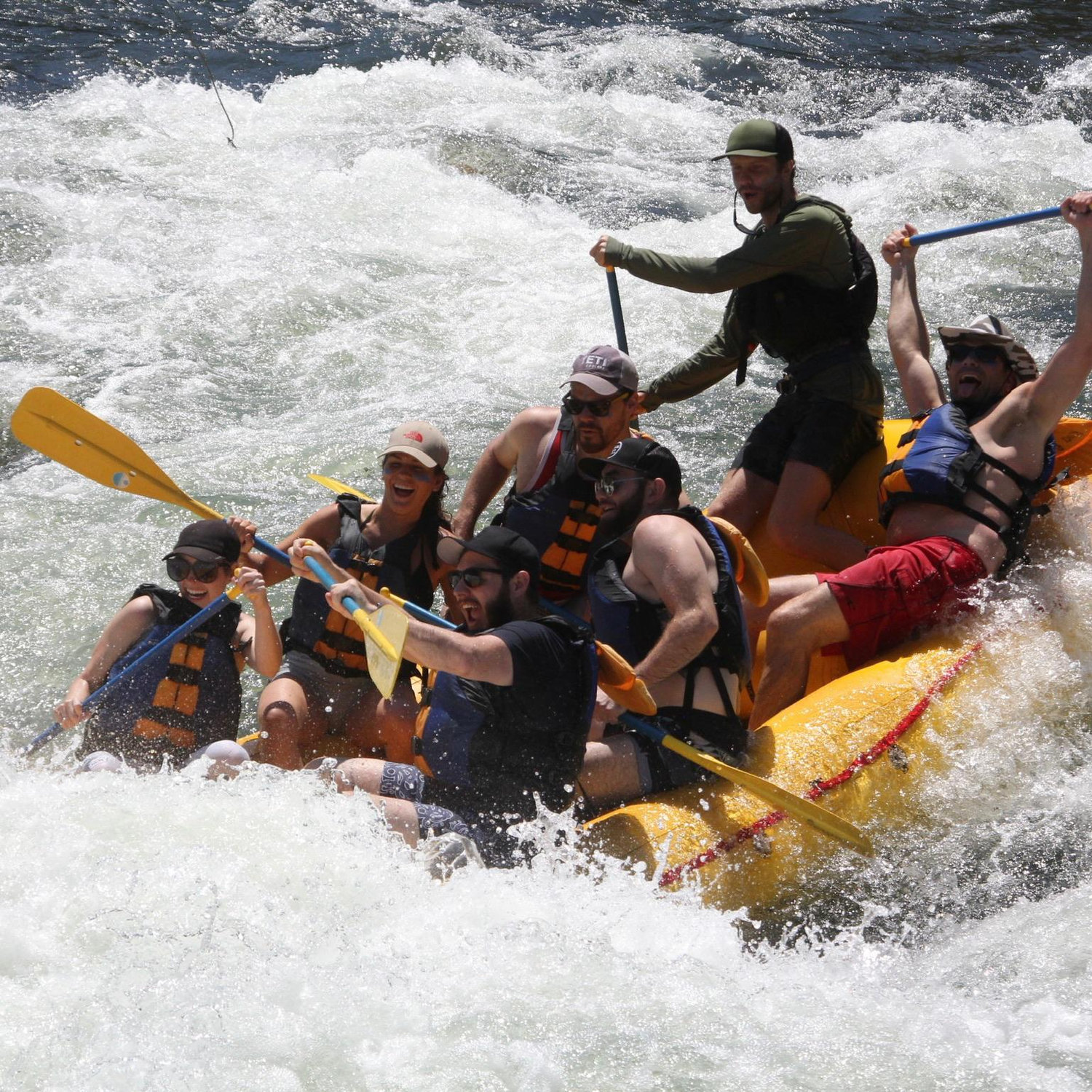 Annual white water rafting on the American River!