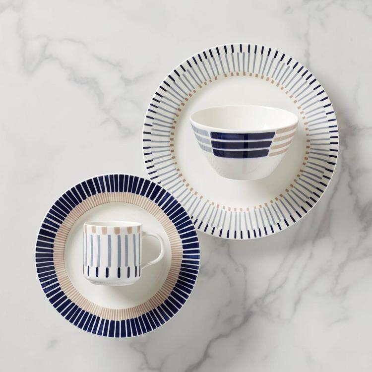 kate spade new york On The Dot 12-Piece Dinnerware Set