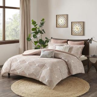 Ellipse Cotton Jacquard 3-PIece Duvet Cover Set