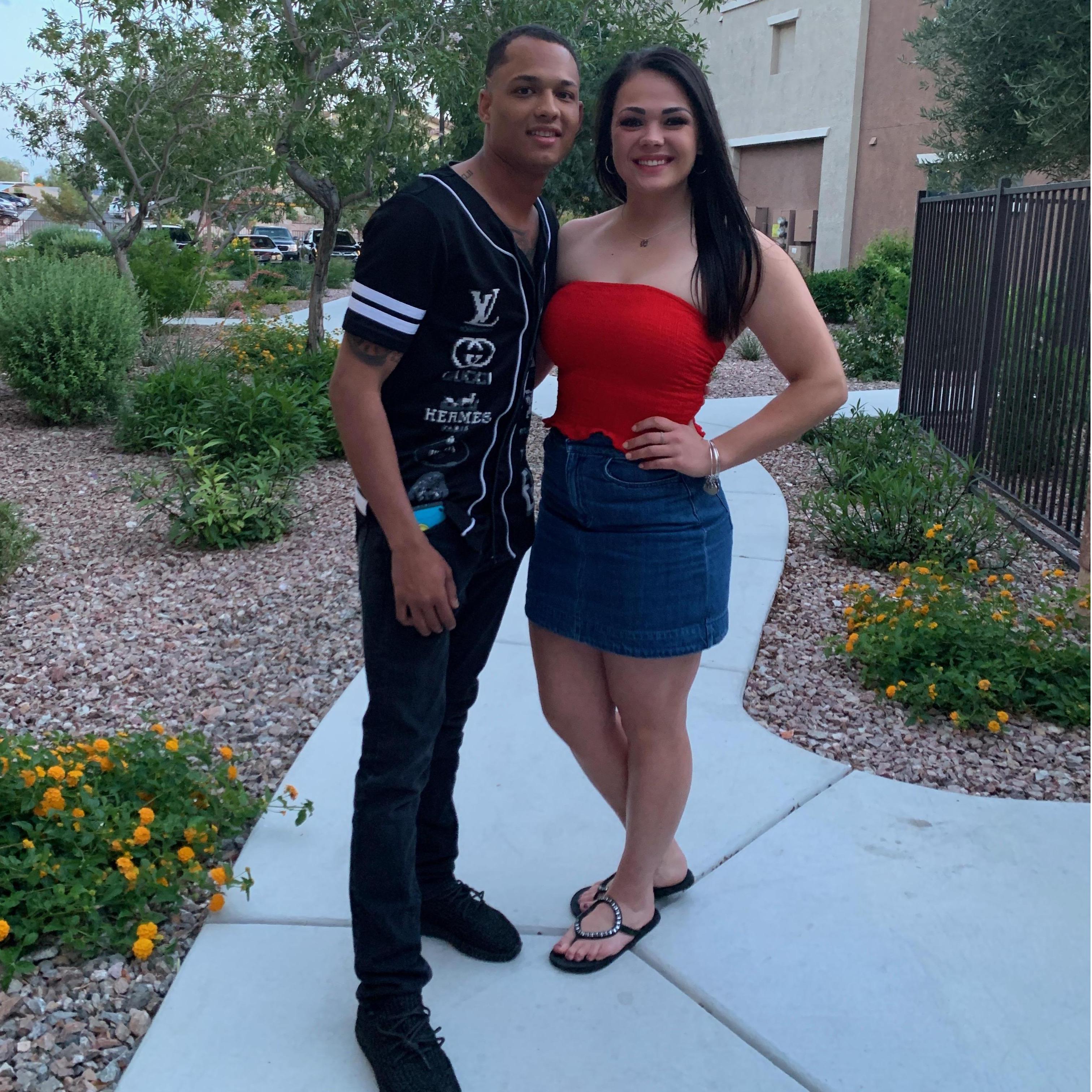 One of our first pictures together!!