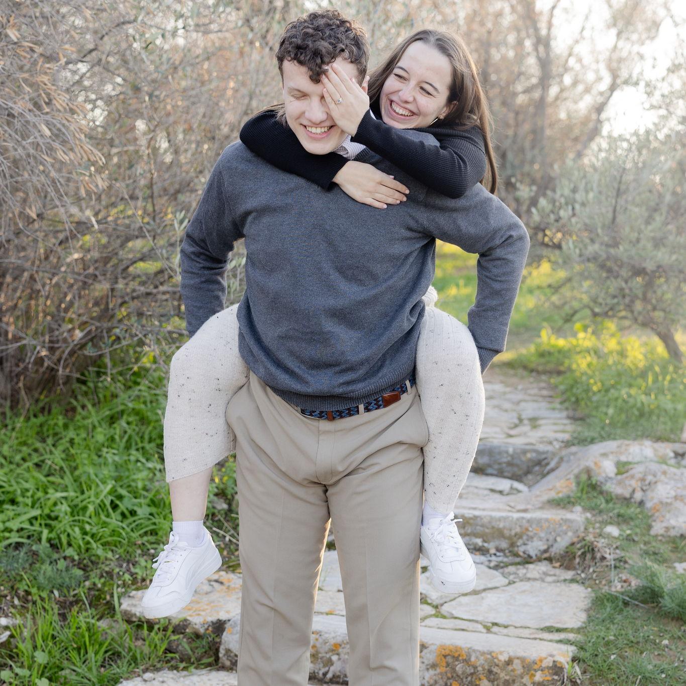Photos from our engagement in Greece!