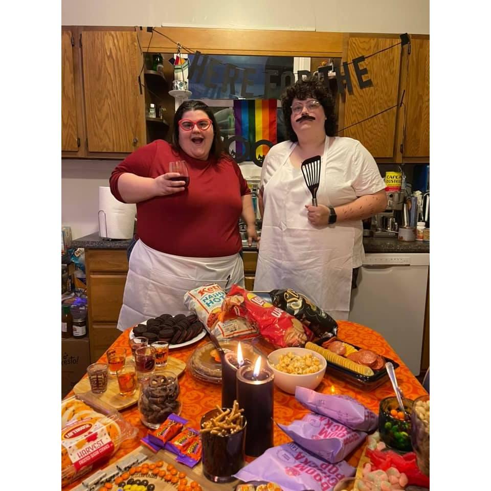 Here's to a lifetime of couples costumes.